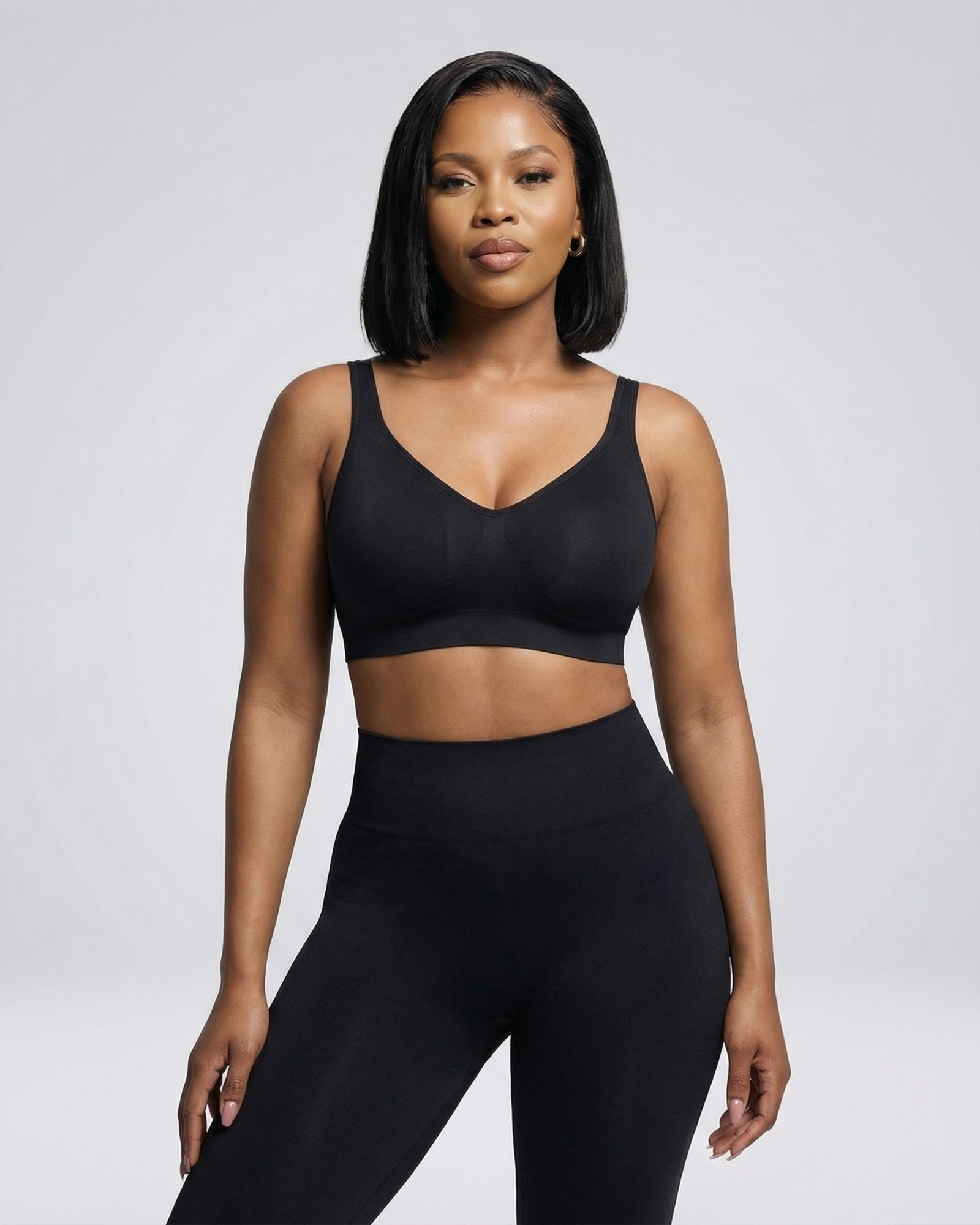 Pear Shapewear Isla Wireless Bralette Black 10