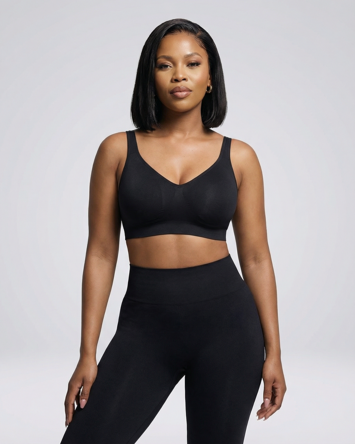 Pear Shapewear Isla Wireless Bralette Black 10