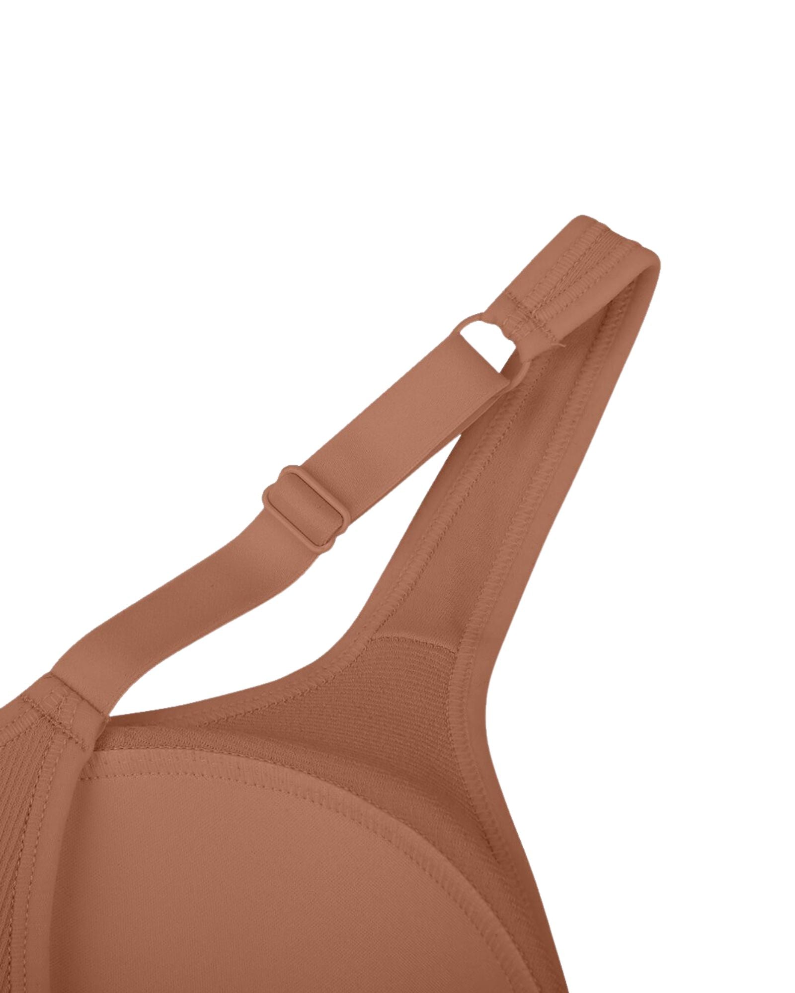 Pear Shapewear Isla Wireless Bralette Mocha Brown 4