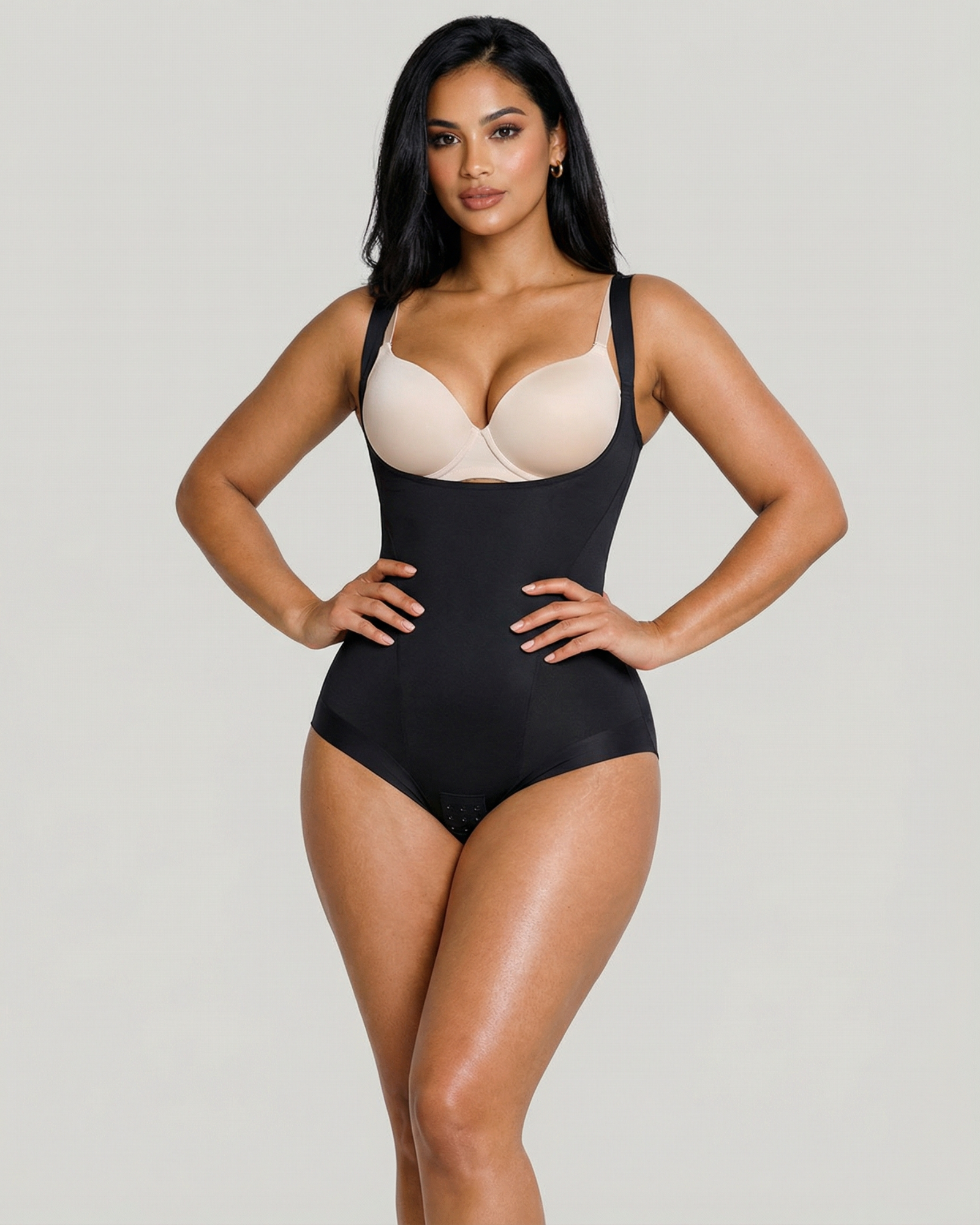 Pear Shapewear Josie Brief Bodysuit Black 7