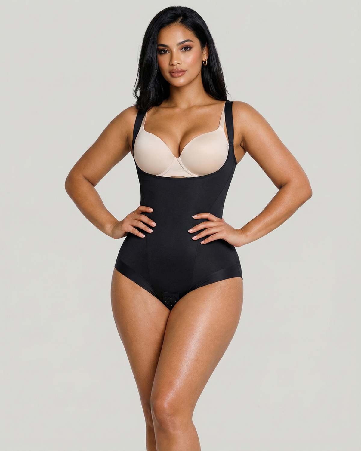 Pear Shapewear Josie Brief Bodysuit Black 7