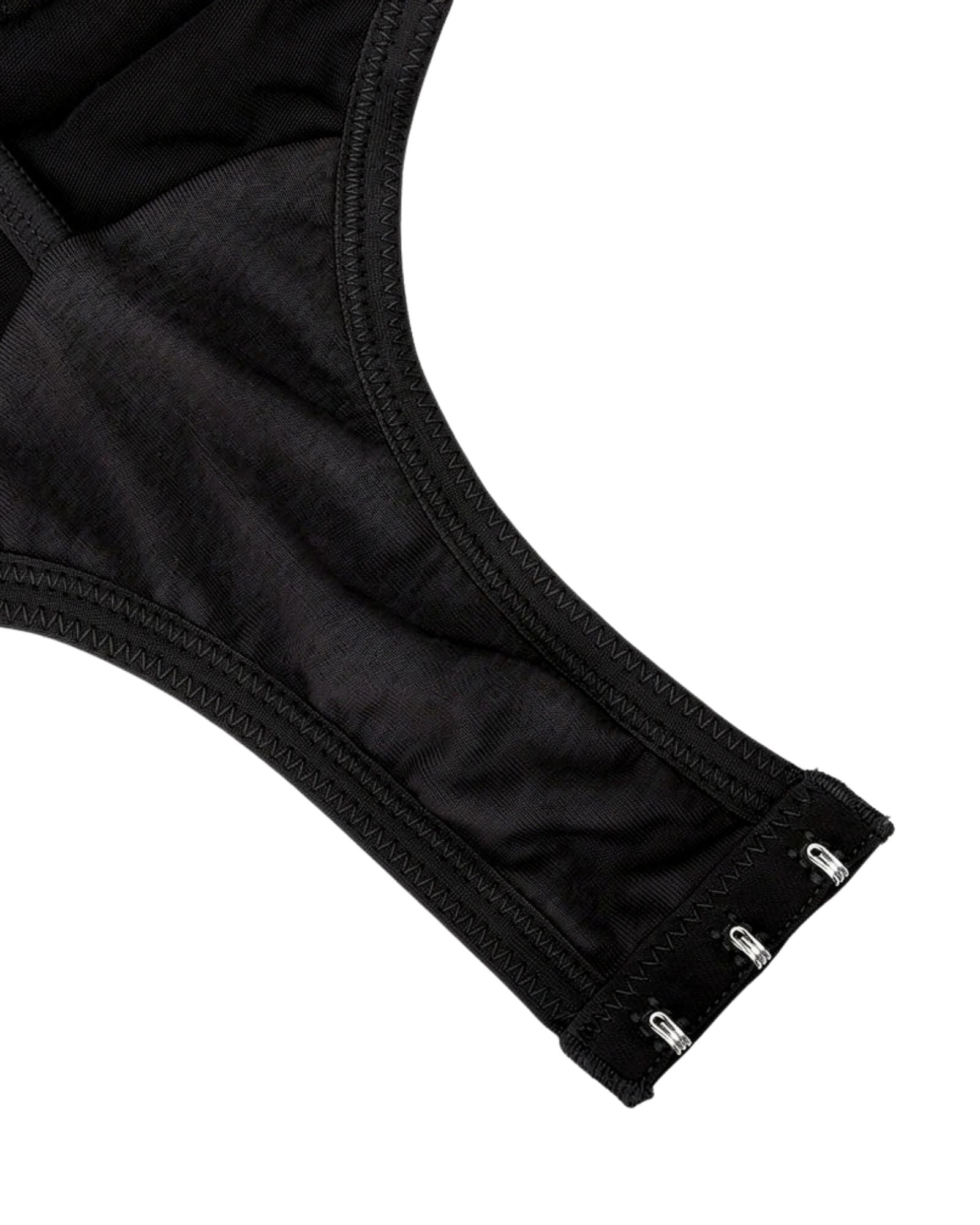 Pear Shapewear Josie Brief Bodysuit Black 8