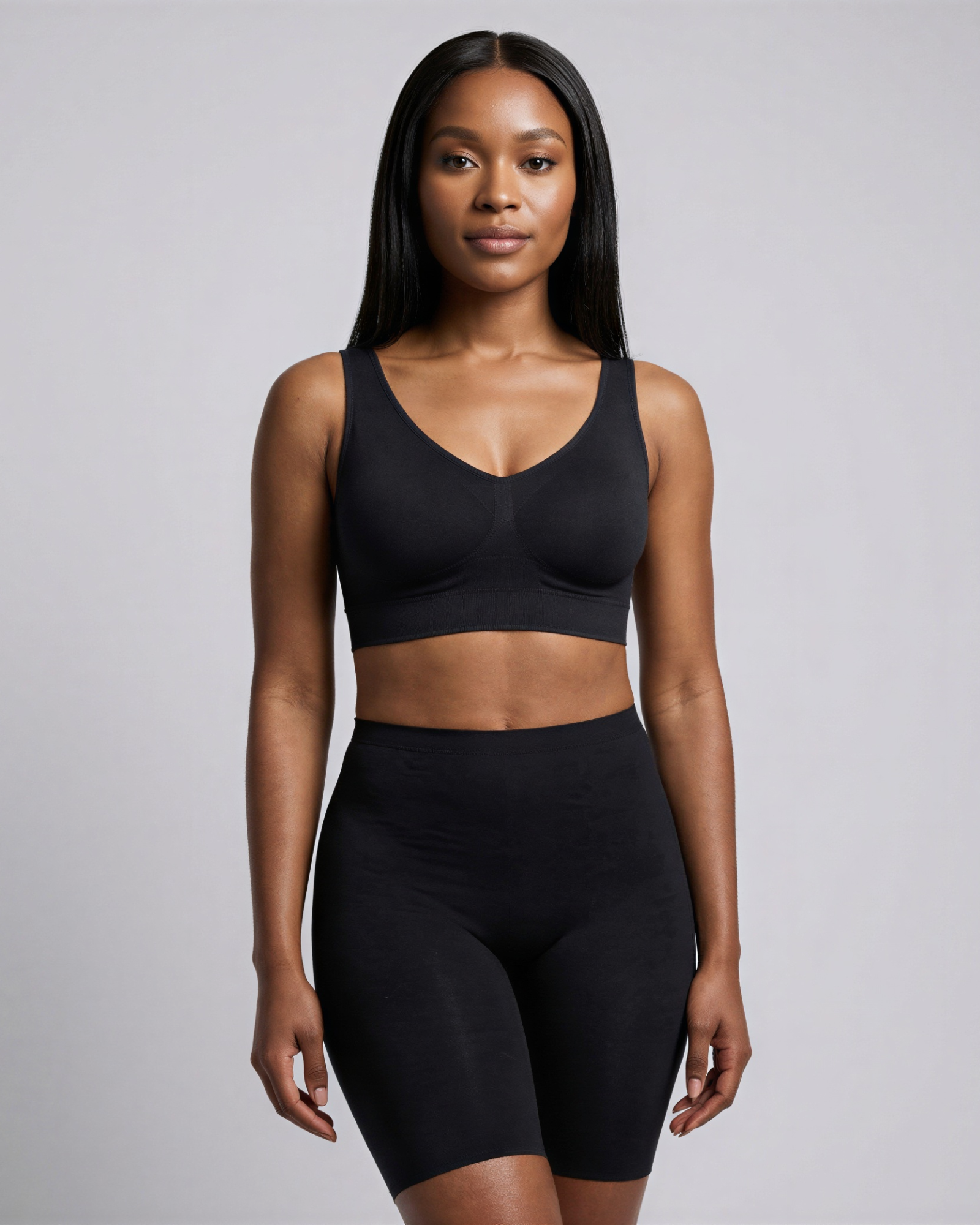 Pear Shapewear Kaia Full Coverage Comfort Bra Black 9