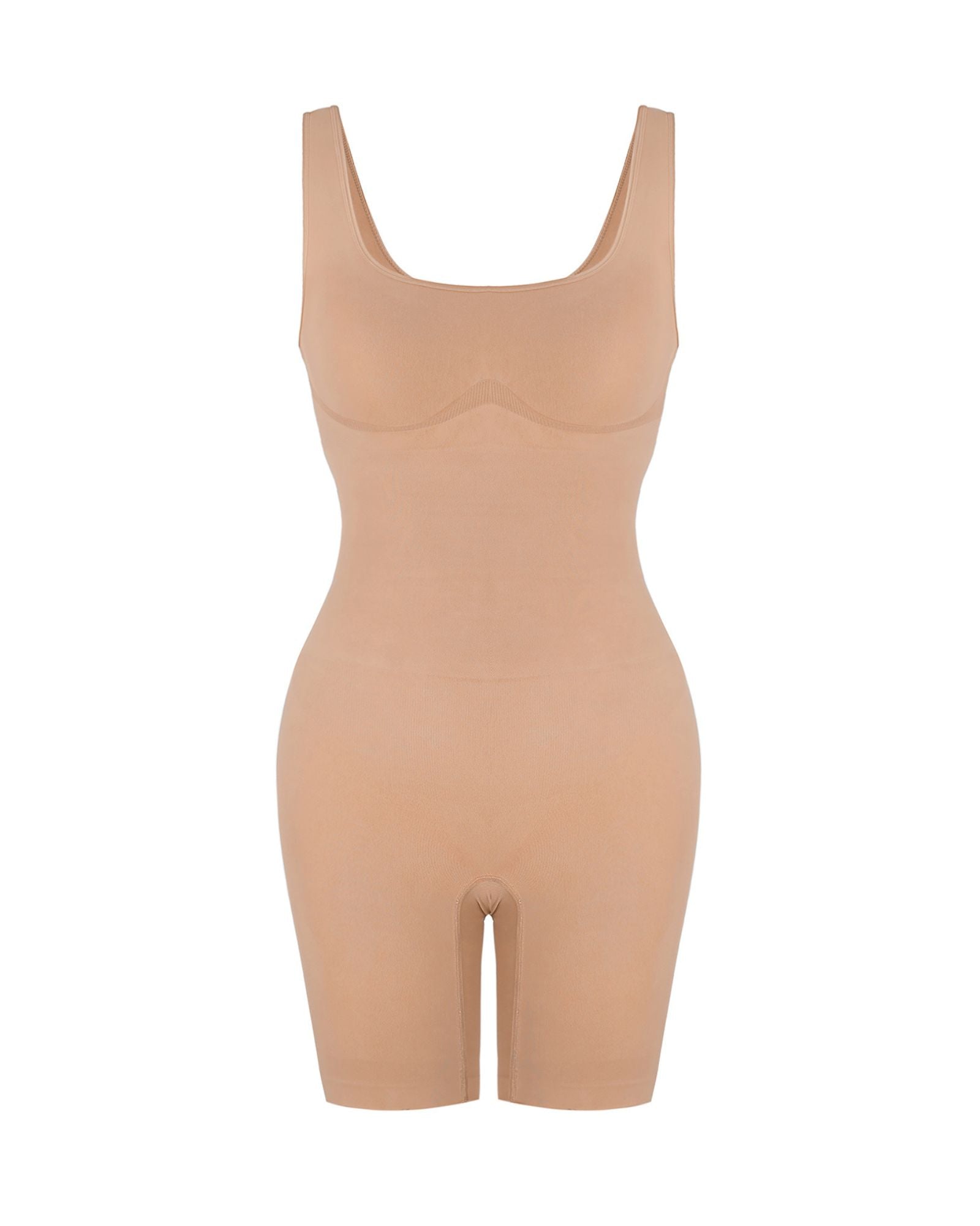 Pear Shapewear Khloe Mid-Thigh Bodysuit Blush Pink 7