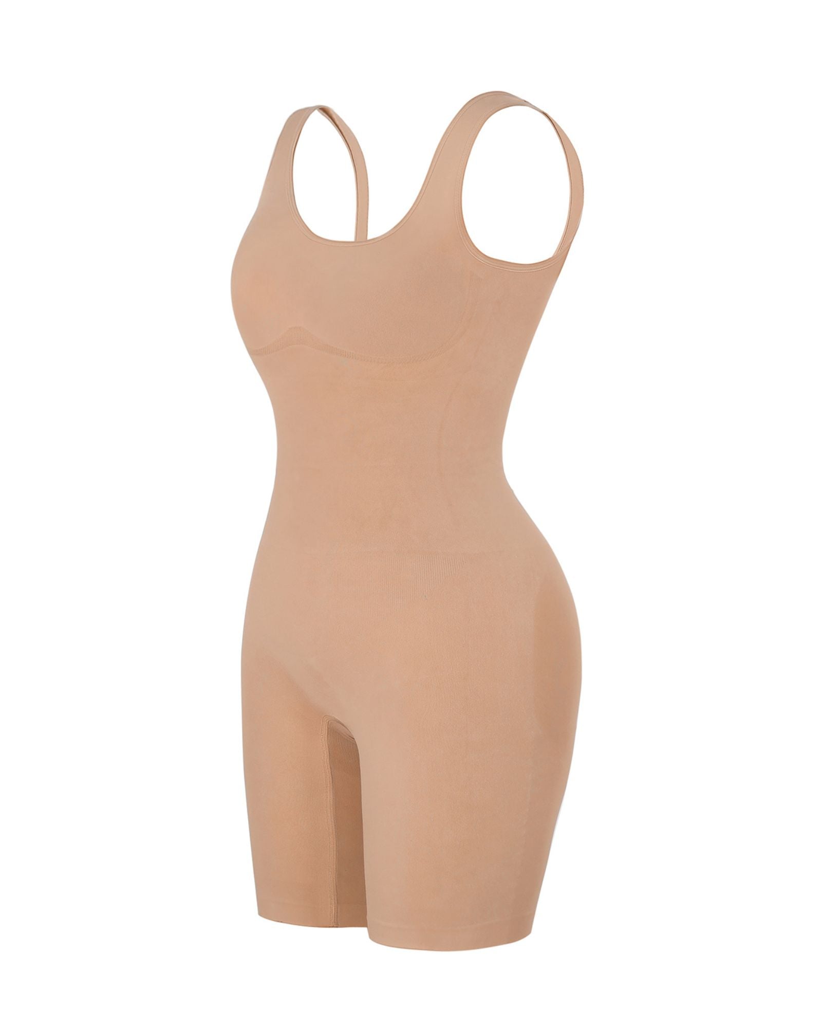Pear Shapewear Khloe Mid-Thigh Bodysuit Blush Pink 9