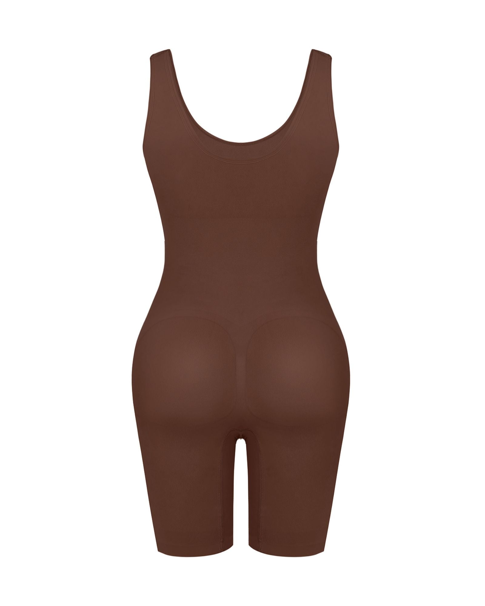 Pear Shapewear Khloe Mid-Thigh Bodysuit Cocao Brown 9