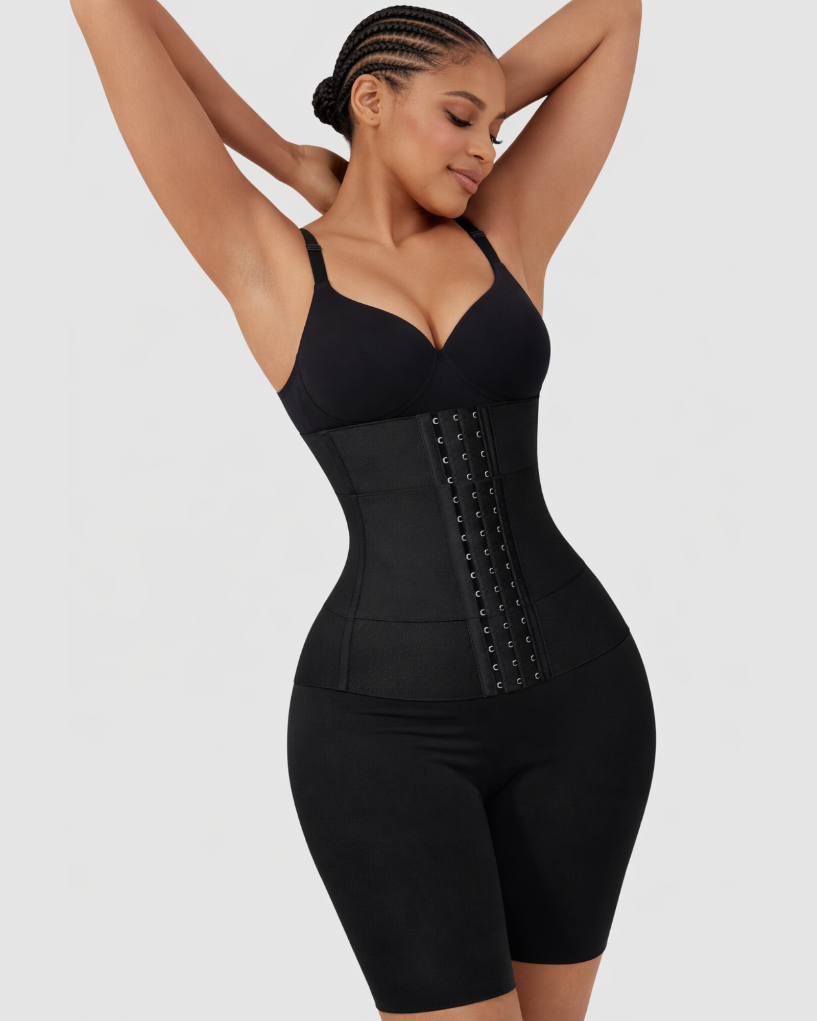 Pear Shapewear Lara Waist Trainer Carbon Black 16
