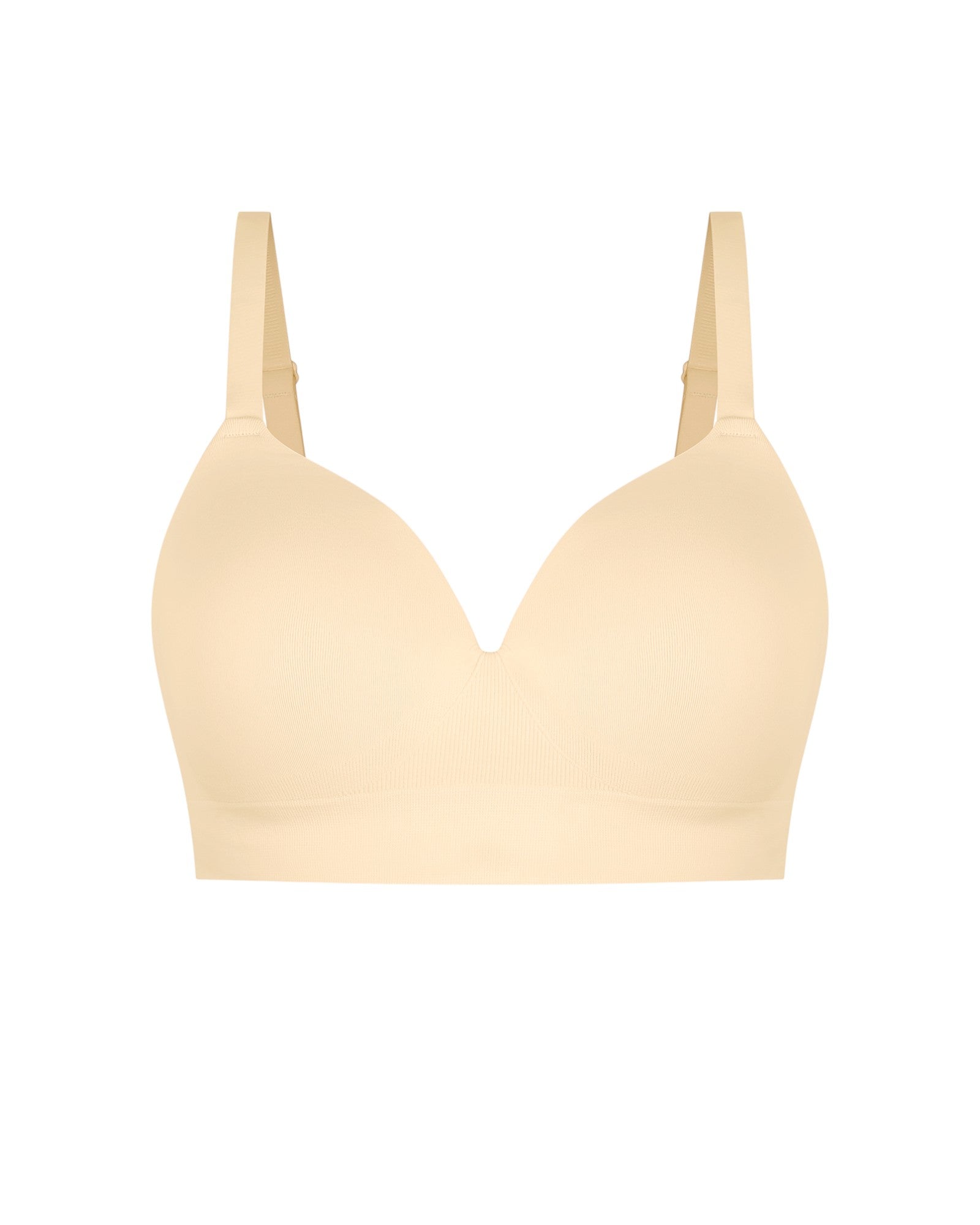 Pear Shapewear Layla Wireless Full Coverage Bra Apricot 2