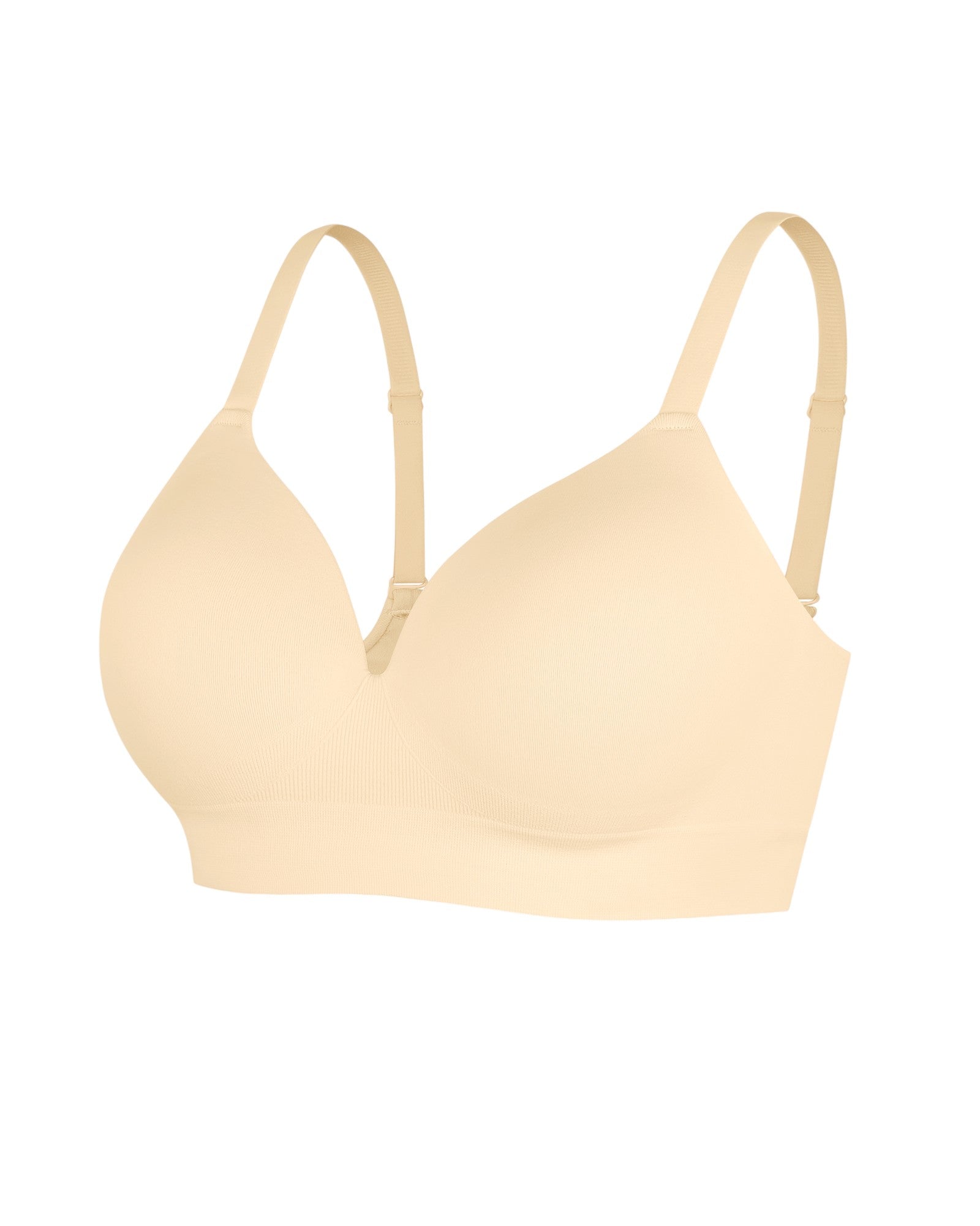 Pear Shapewear Layla Wireless Full Coverage Bra Apricot 6