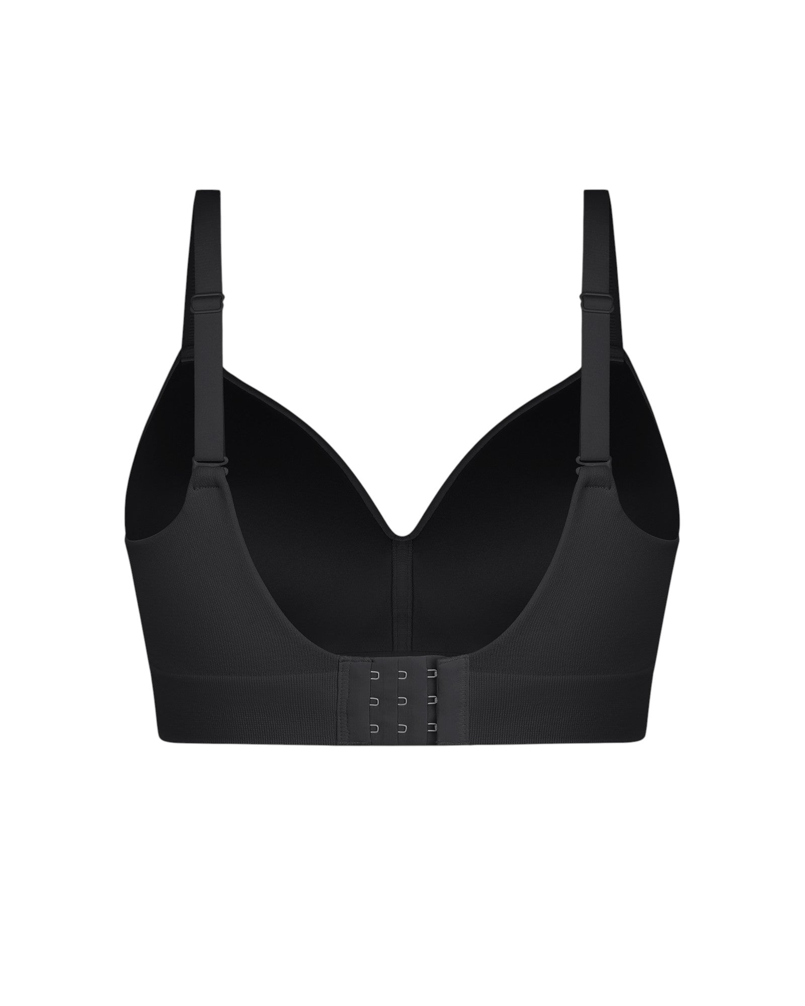 Pear Shapewear Layla Wireless Full Coverage Bra Carbon Black 7
