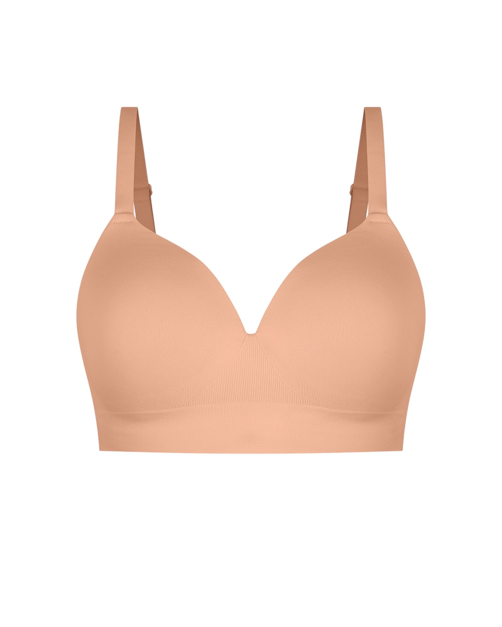 Pear Shapewear Layla Wireless Full Coverage Bra Blush Pink 2