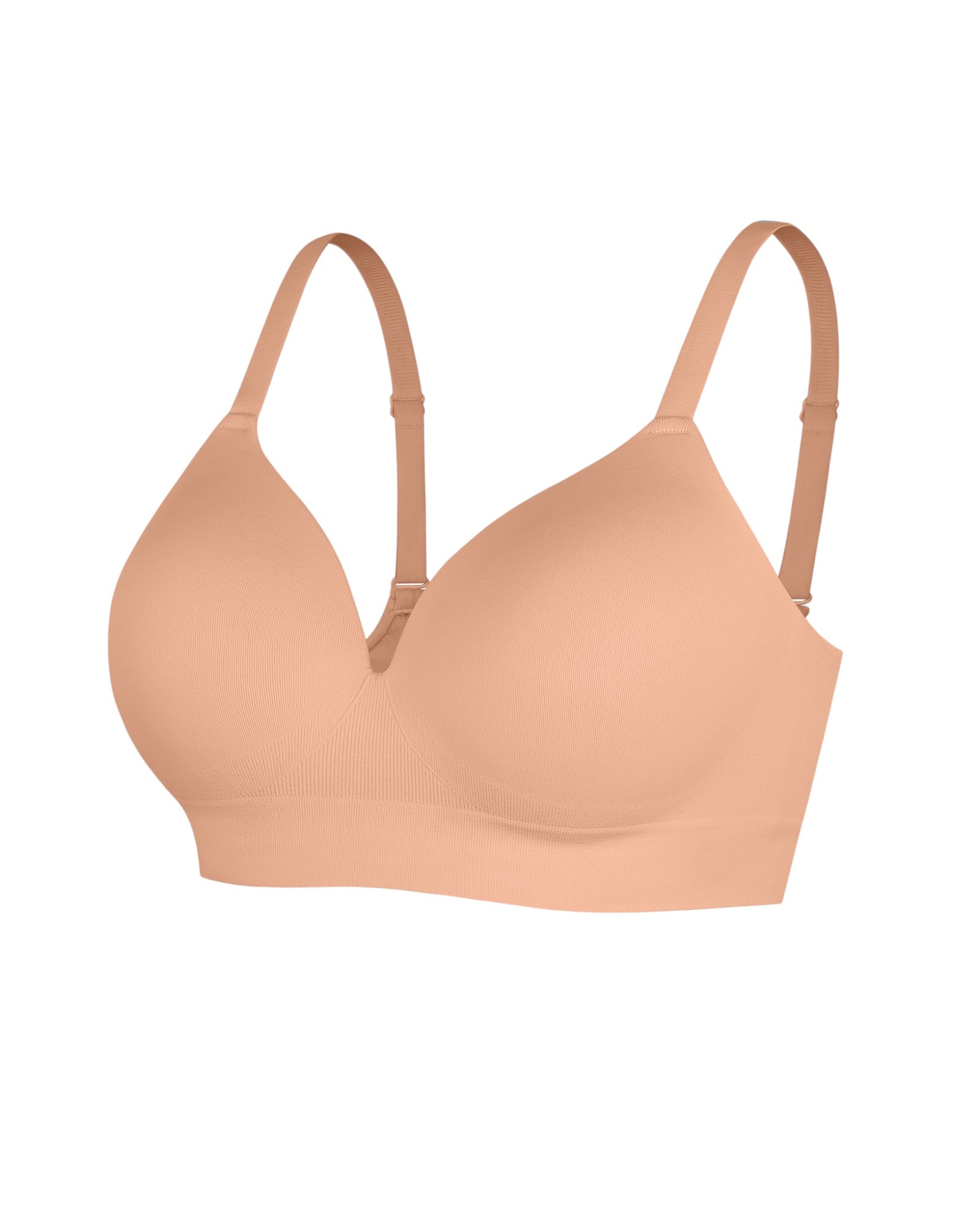 Pear Shapewear Layla Wireless Full Coverage Bra Blush Pink 5
