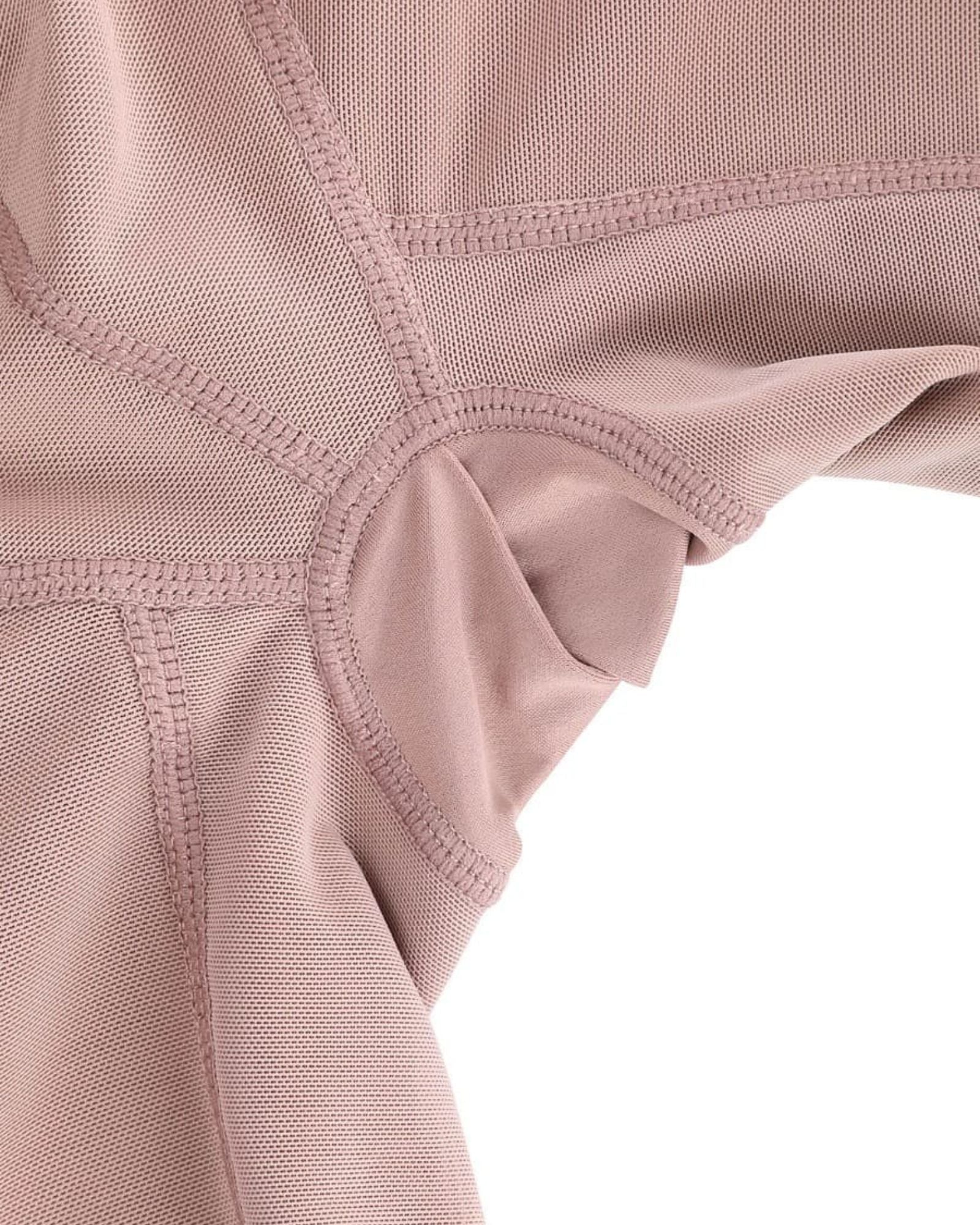 Pear Shapewear Madelyn Mid-Thigh Bodysuit Latte 9