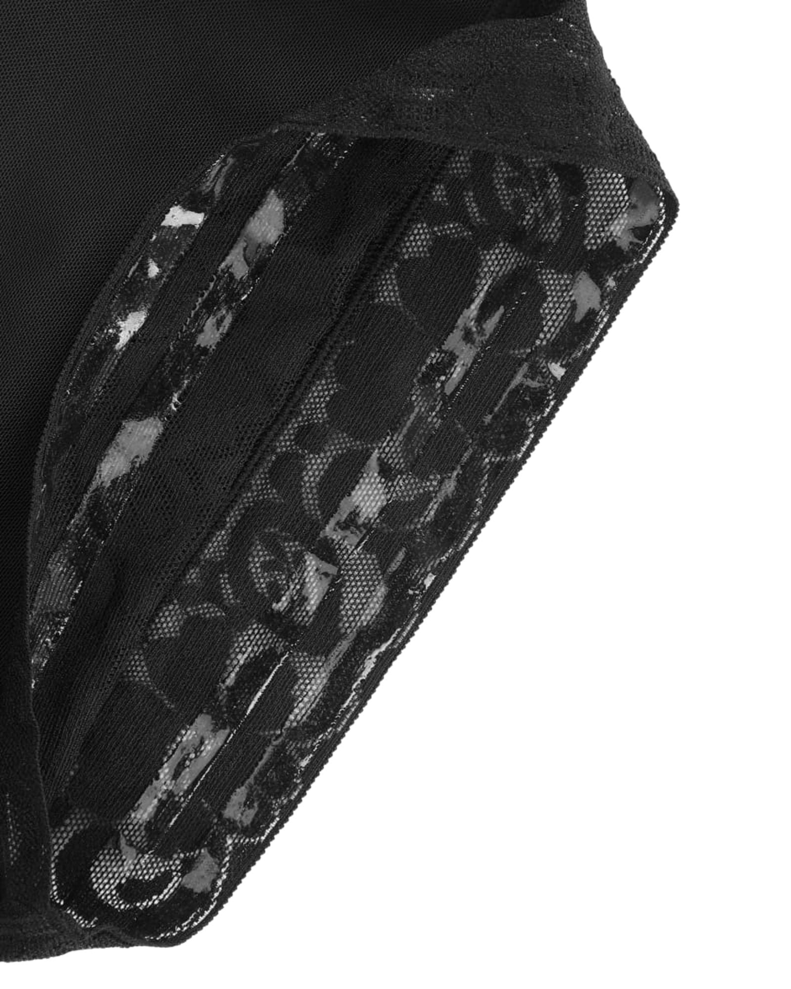 Pear Shapewear Madison Mid-Thigh Short Black 11