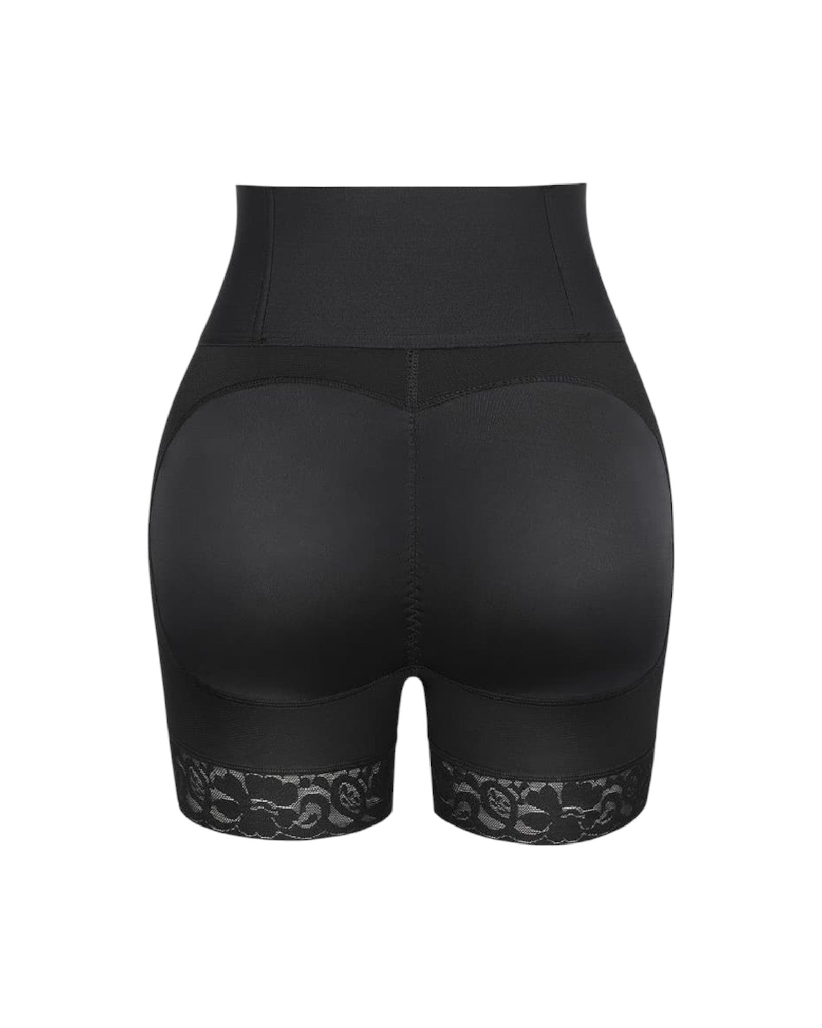 Pear Shapewear Madison Mid-Thigh Short Carbon Black 5