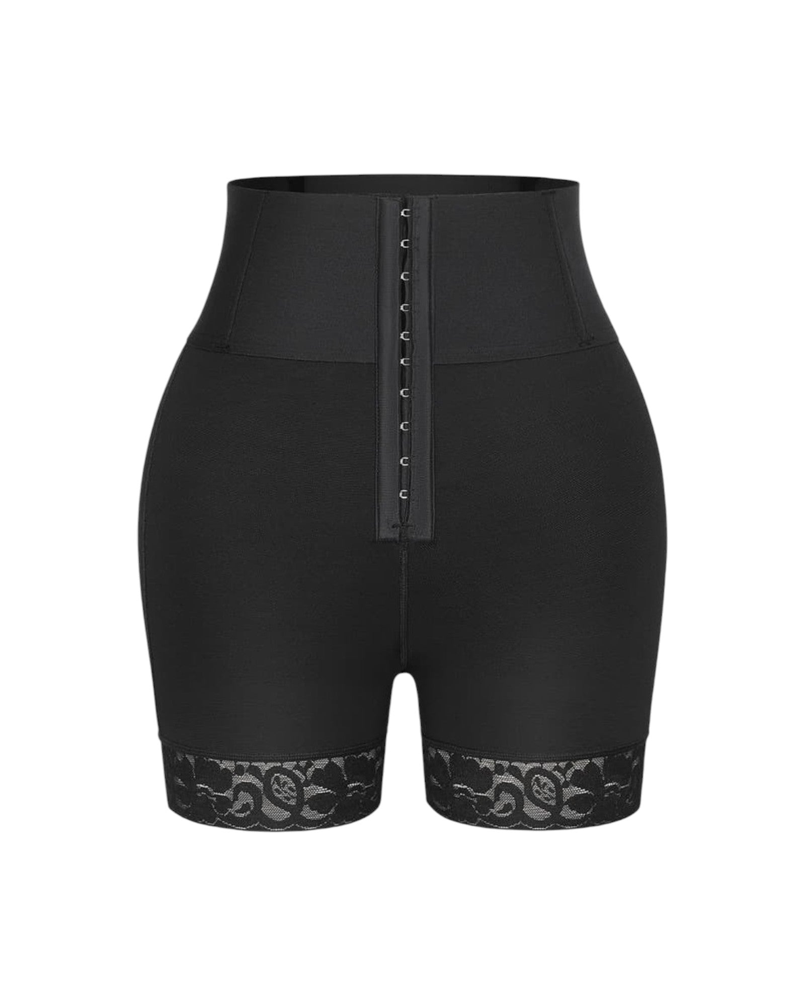 Pear Shapewear Madison Mid-Thigh Short Carbon Black 4