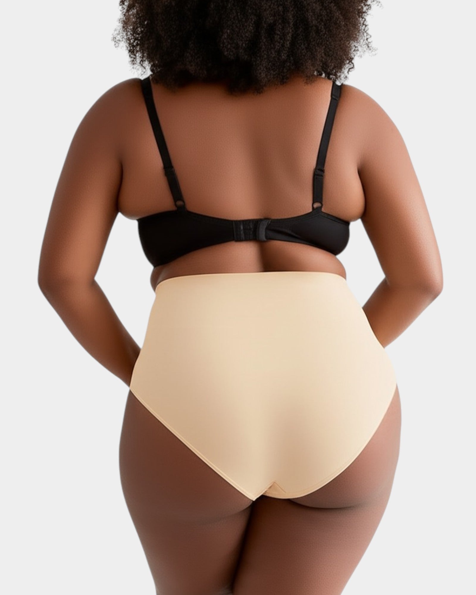 Pear Shapewear Maya High Waist Brief Champagne Beige 3