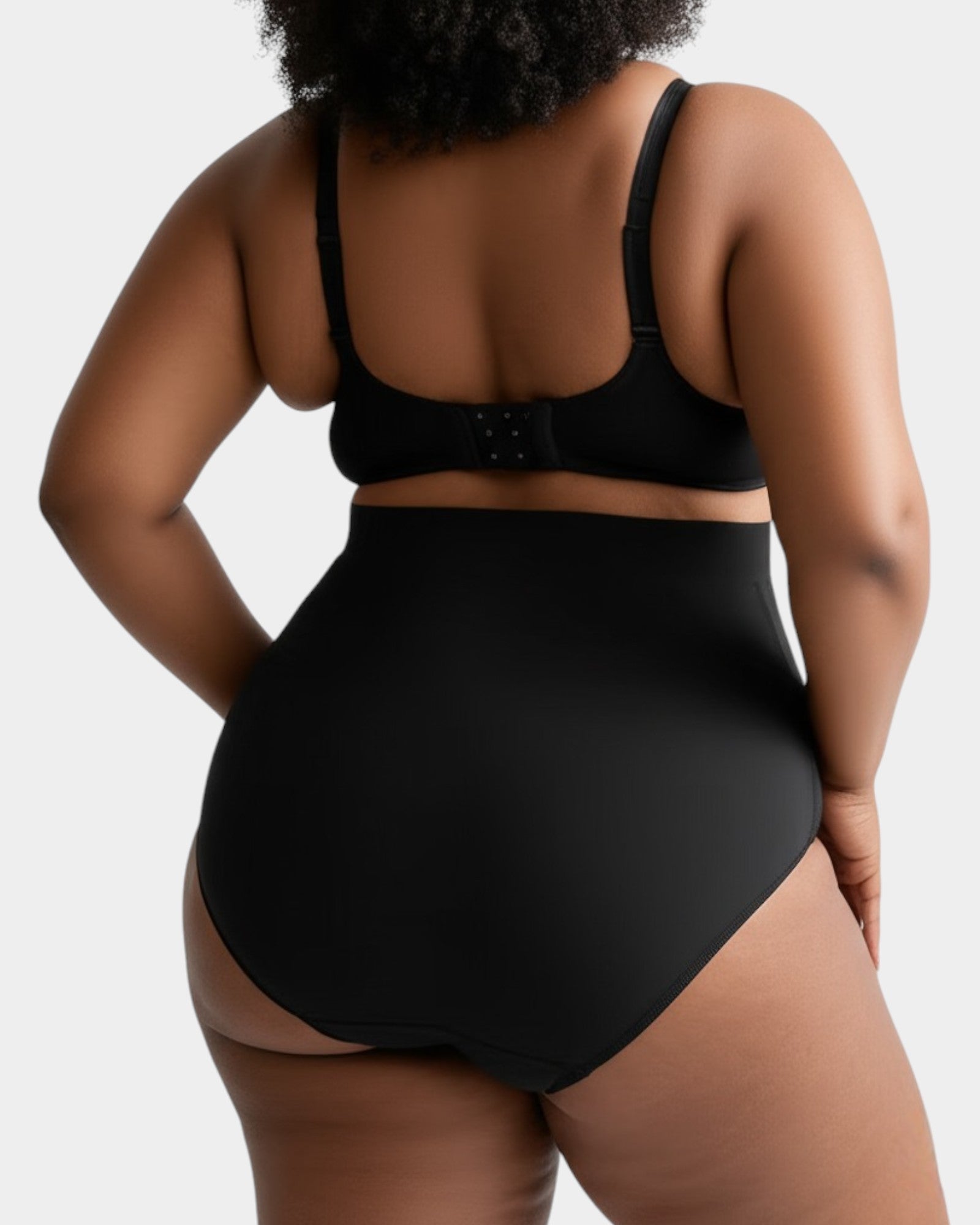 Pear Shapewear Maya High Waist Brief Carbon Black 7