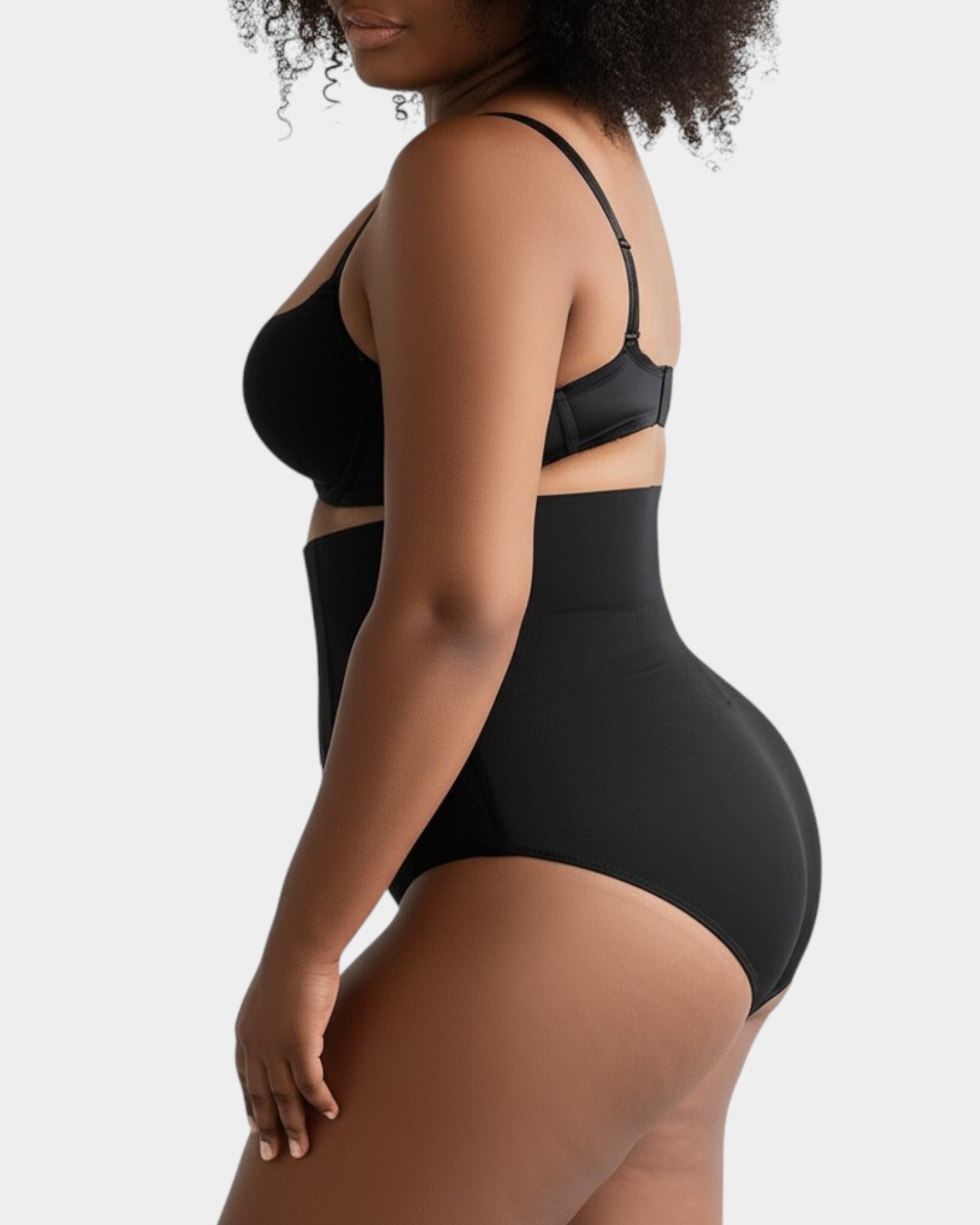 Pear Shapewear Maya High Waist Brief Carbon Black 6