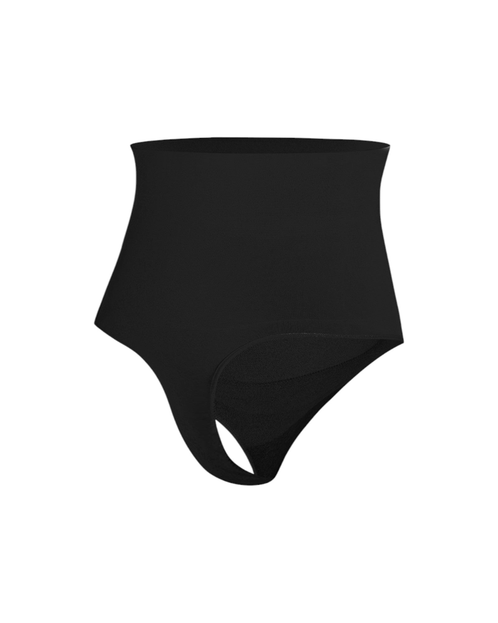 Pear Shapewear Maya High-Waist Thong Carbon Black 5