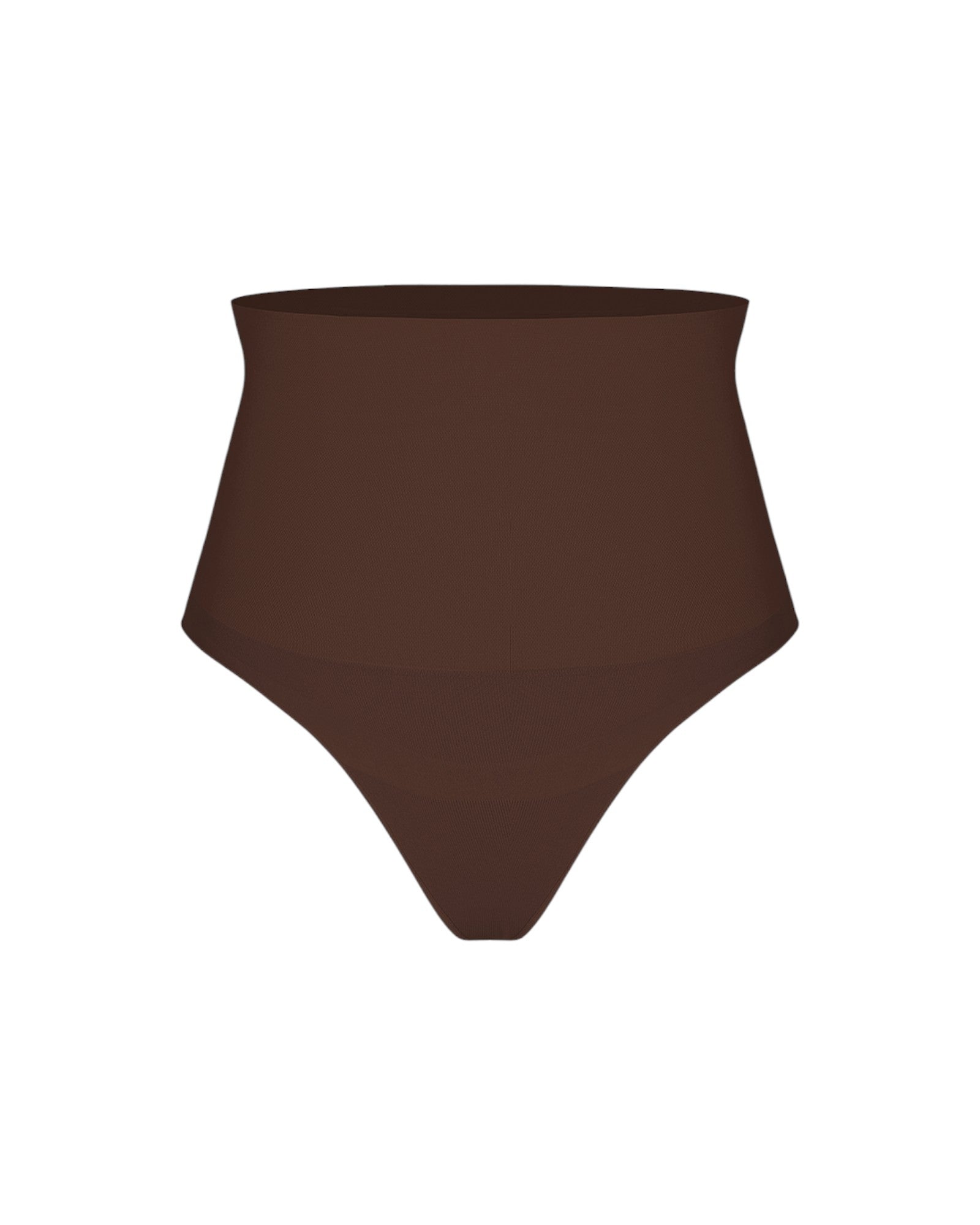 Pear Shapewear Maya High-Waist Thong Cocao Brown 2