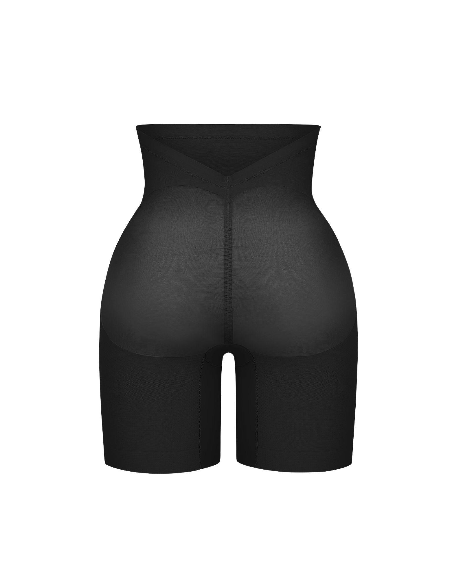 Pear Shapewear Mimi Low Back Mid-Thigh Short Black 10