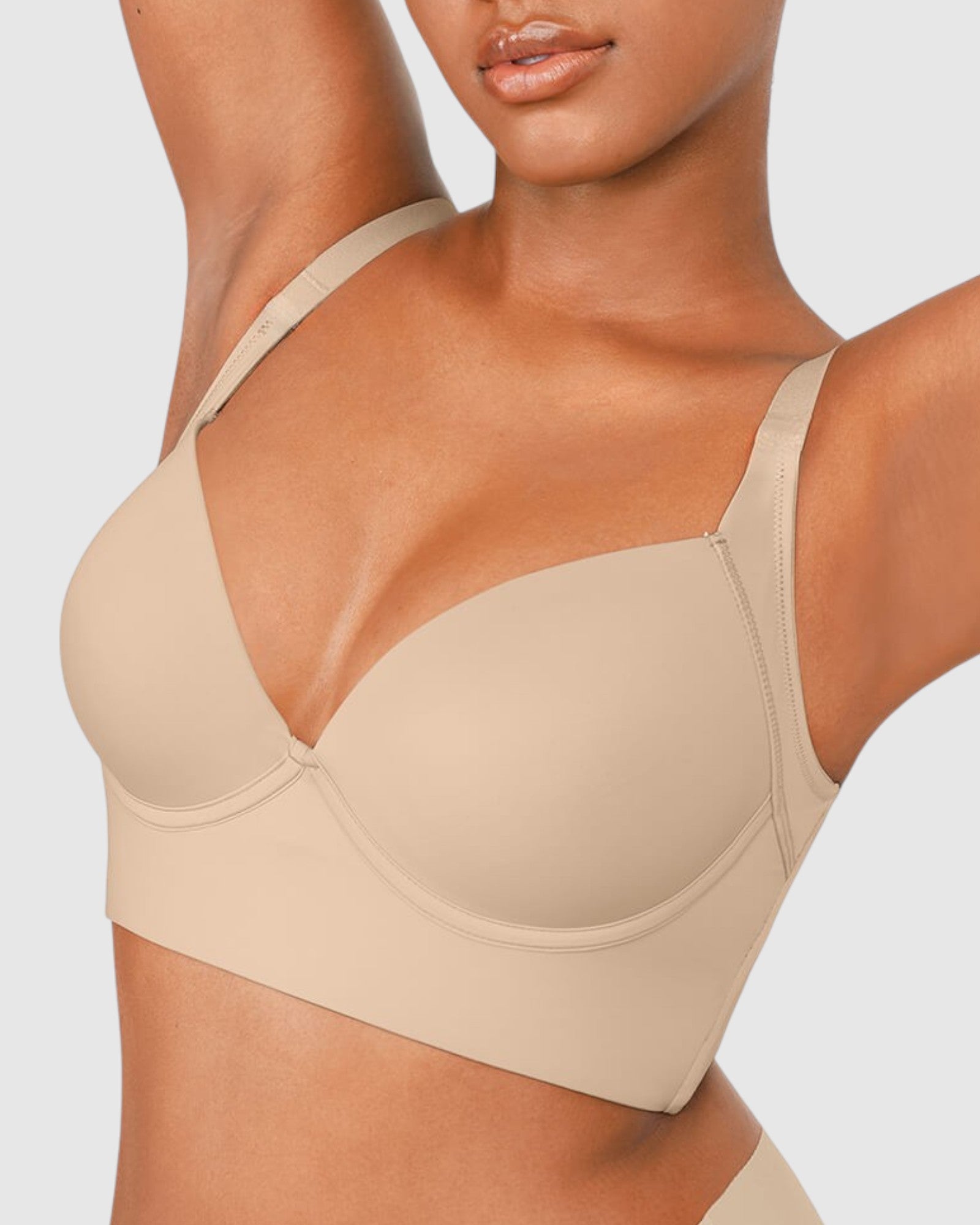 Pear Shapewear Olivia Push-Up Bra Beige
