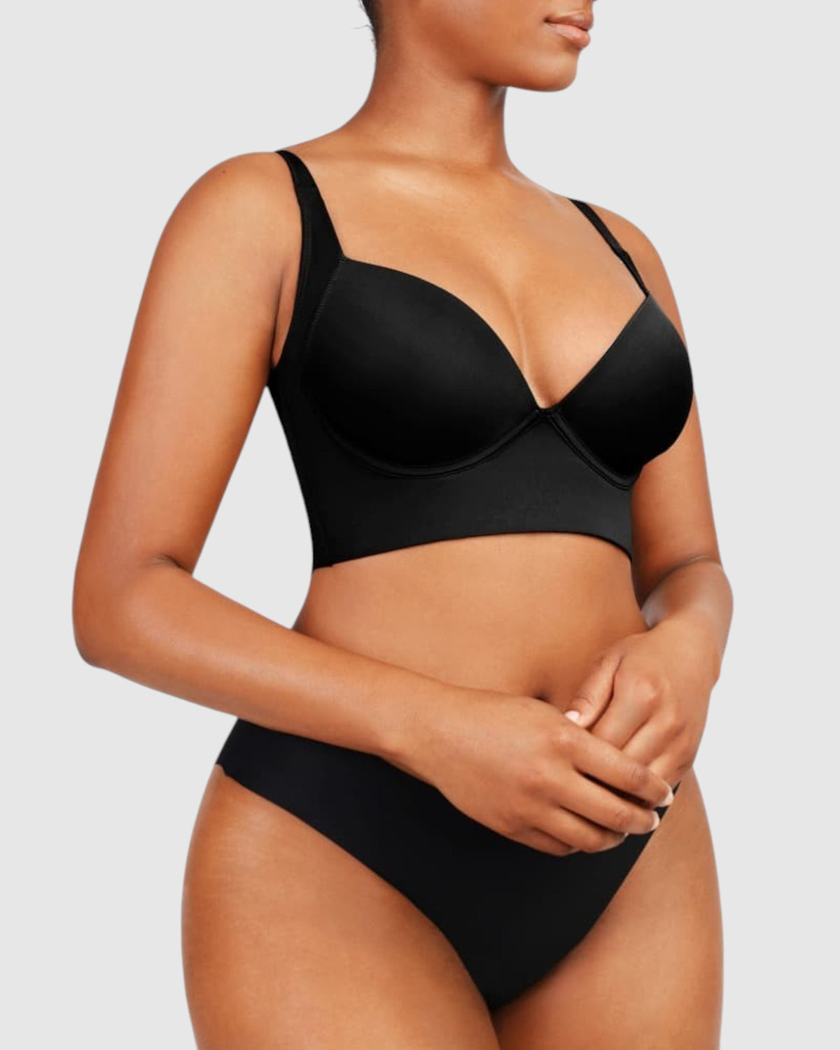 Pear Shapewear Olivia Push-Up Bra Black