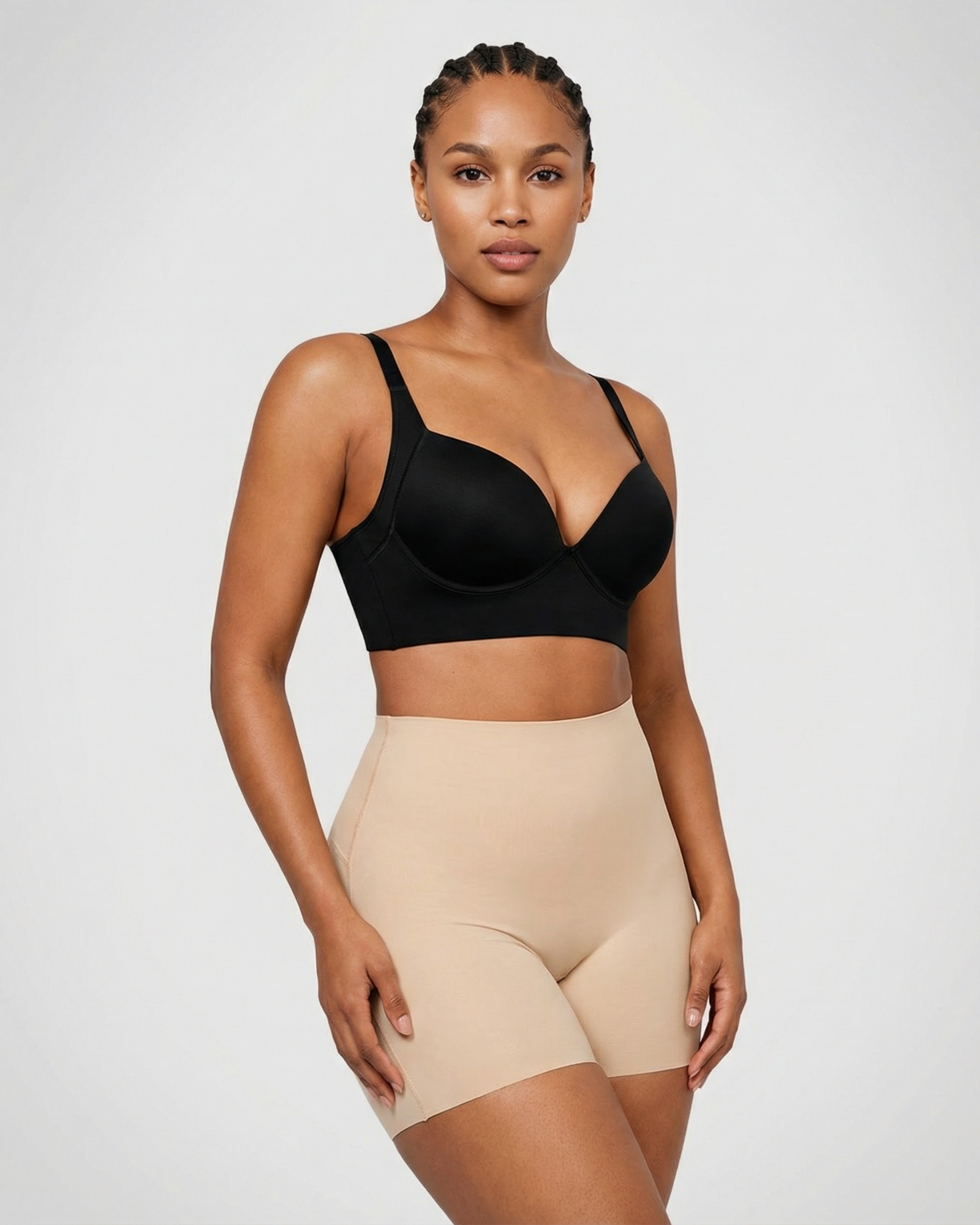 Pear Shapewear Olivia Push-Up Bra Carbon Black 7