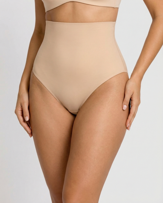 Pear Shapewear Piper High-Waist Brief Beige 12 1600