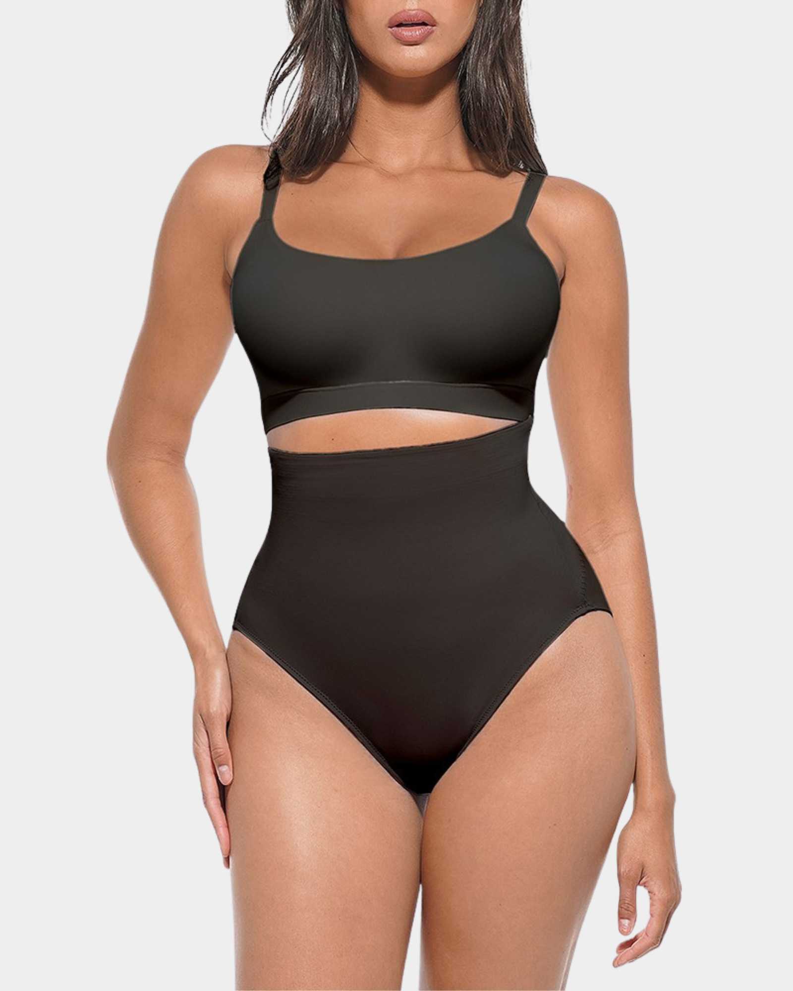 Pear Shapewear Piper High-Waist Brief Black 1