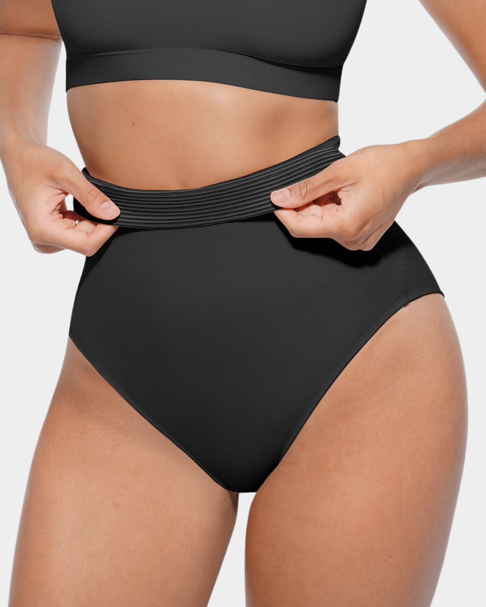 Pear Shapewear Piper High-Waist Brief Black 2