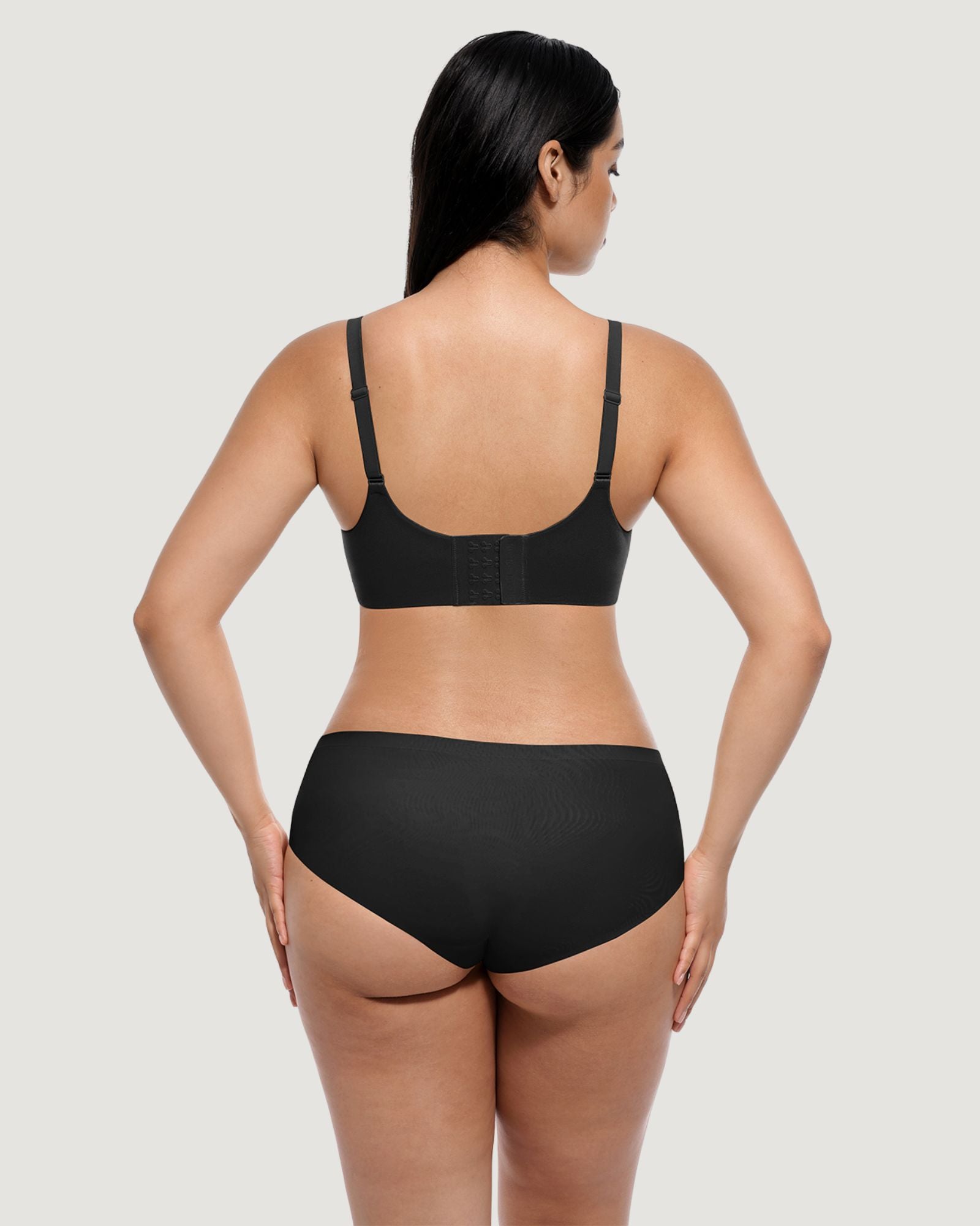 Pear Shapewear Quinn Wireless Bralette Black 5