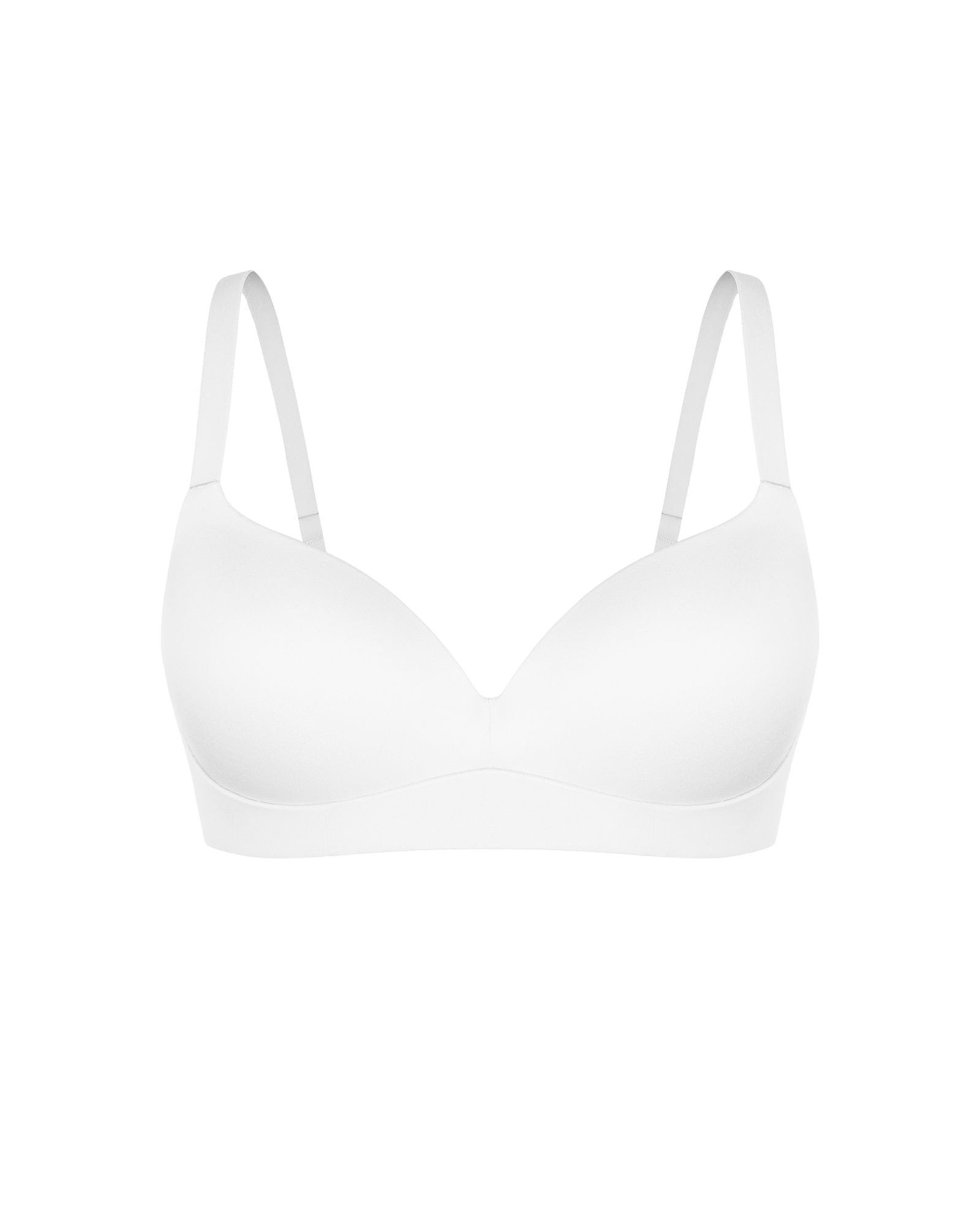 Pear Shapewear Quinn Wireless Bralette White 7