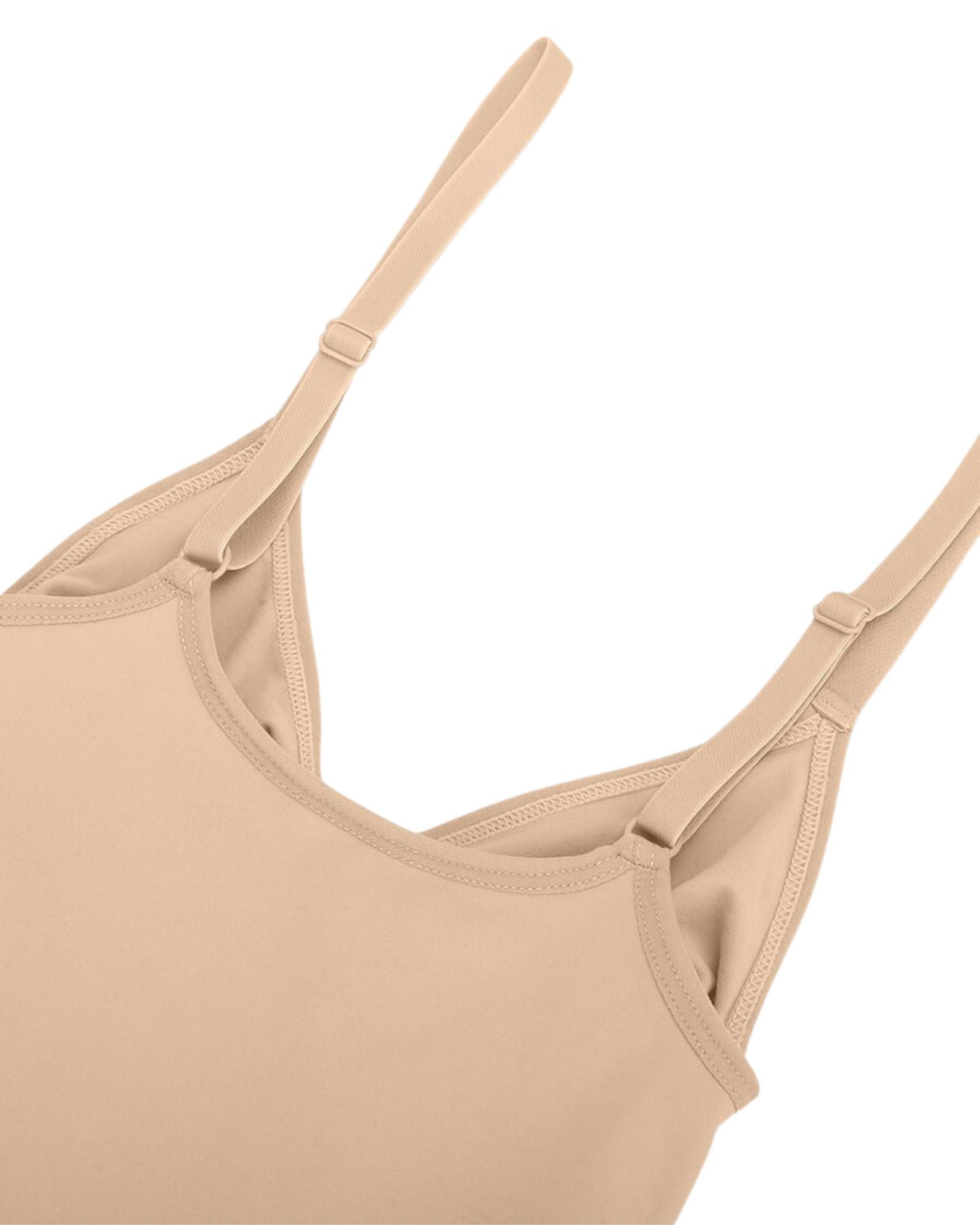 Pear Shapewear Rae Full-Length Bodysuit Beige 14