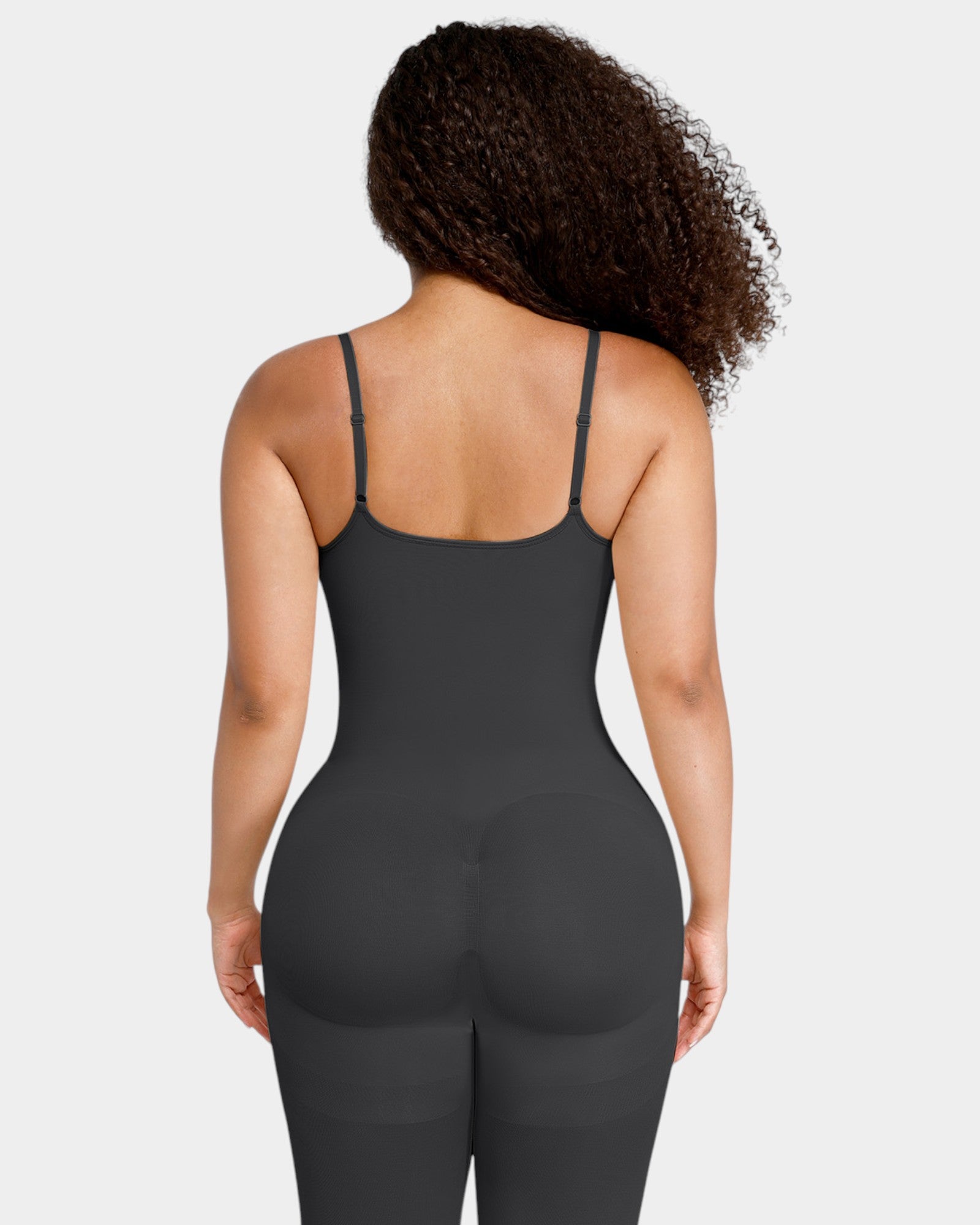 Pear Shapewear Rae Full-Length Bodysuit Carbon Black 8