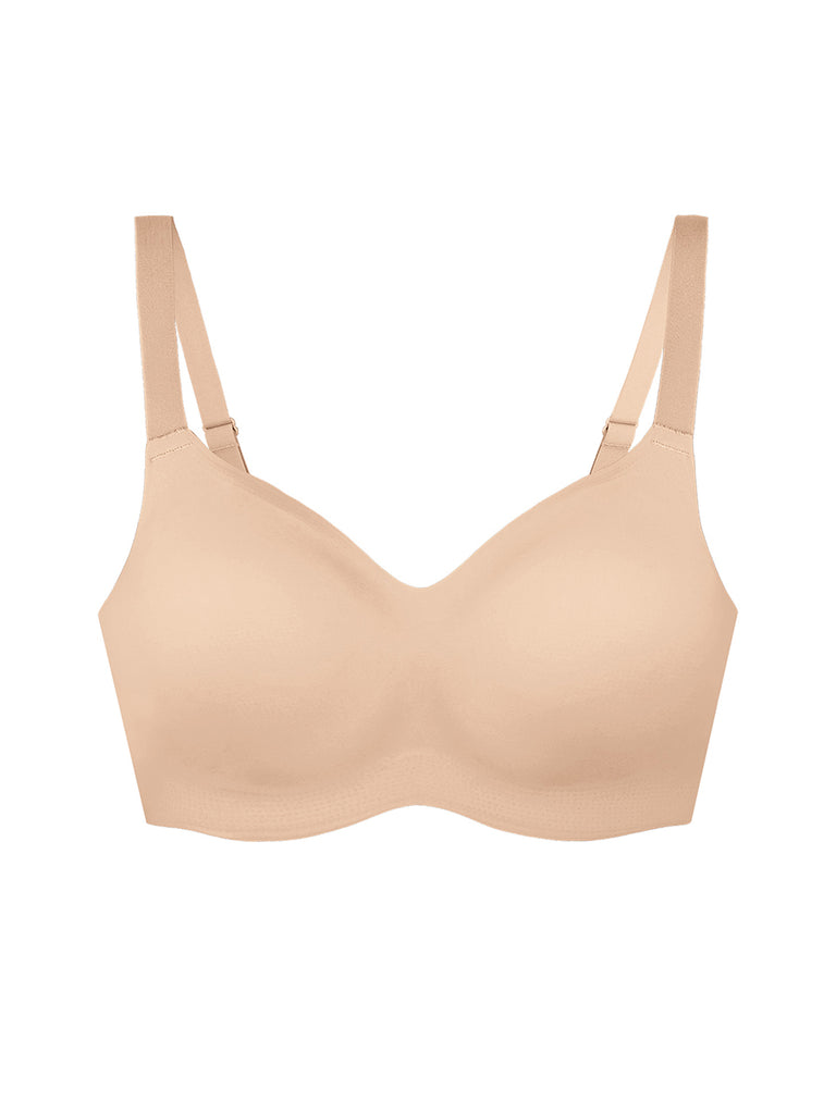 Shaping Seamless Wireless Barely-There Bra - Nude